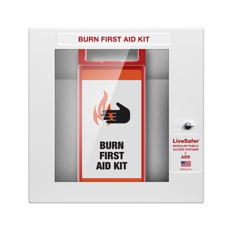 AEK Burn First Aid Kit Cabinet EN9590